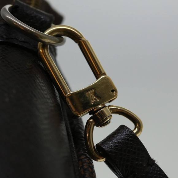 LOUIS VUITTON Damier Ebene Trousse Makeup Pouch N51982 LV Auth ep3875 - Picture 10 of 16